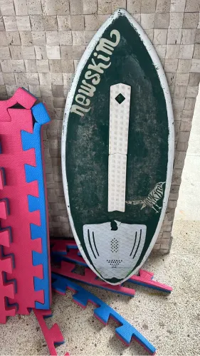 Skimboard fibra de vidro com borda de carbono, híbrida P 5/8
