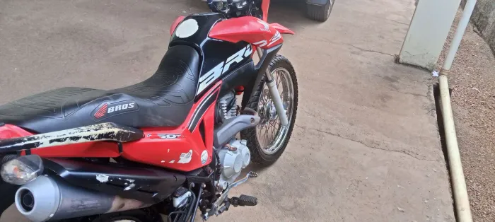 Nxr 160 Broz vermelha