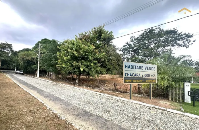 Chácara plana de 2.000 m² à venda no Quintas Jangada  Ibirité