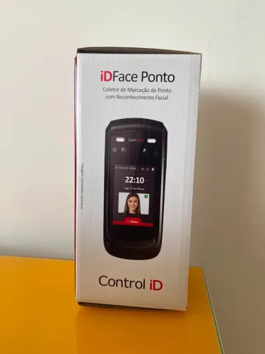 Controlador de Acesso - Control iD - iDFace Face ASK para controle de ponto