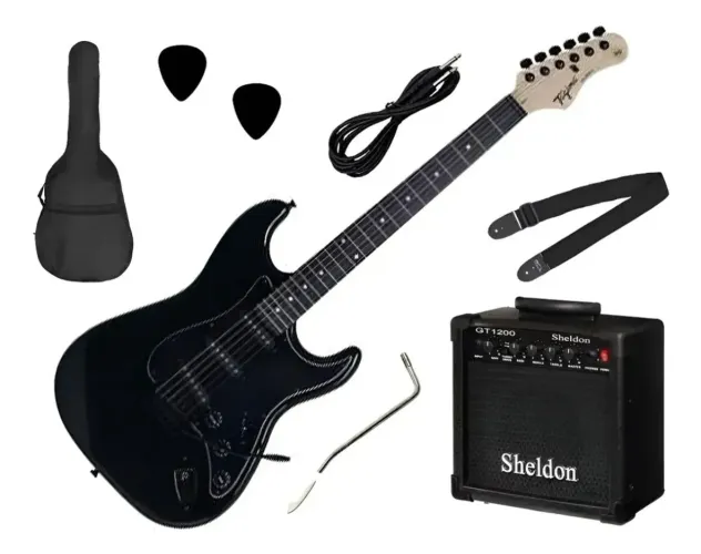 Kit Guitarra Tagima Tg-500 + Amp Sheldon Gt1200