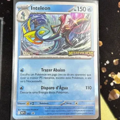 KIT CARTAS POKÉMON DE STAFF Alakazam, Intelion, Meganium e Lunatone pre release