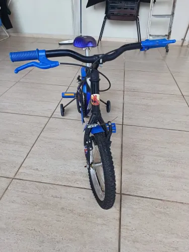 Bicicleta homen aranha aro 16 infantil com rodinha 