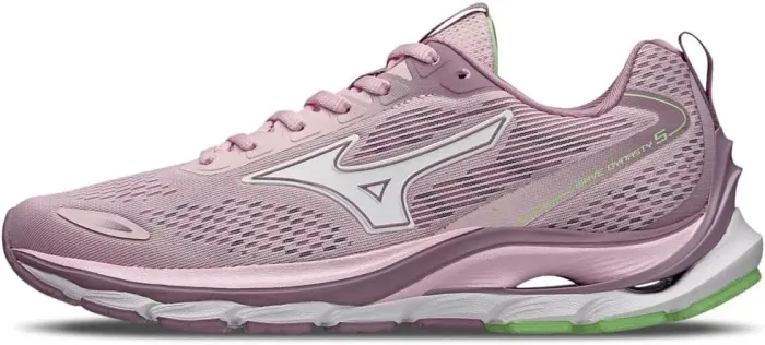 Tenis Mizuno Wave Dinasty 5 Rosa - 35 (Original, Novo)