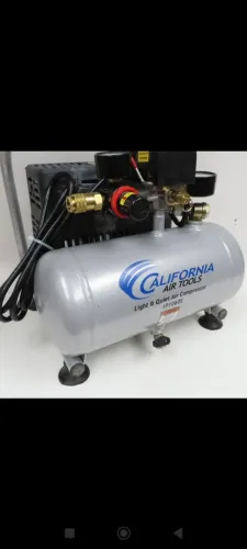 Compressor de Ar California Air Tools CAT-1P1060S 0,6HP - 3,8L - Silencioso