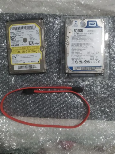 2x HD ( 250Gb samsung + 500Gb WD ) funcionando perfeitamente
