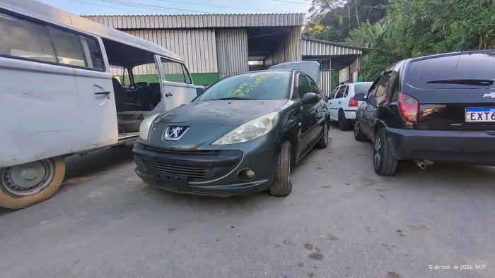 Sucata pra retirada de peças: Peugeot 207 passion 1.4 8v Flex