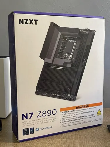 Placa Mãe NZXT N7 Z890 - DDR5 - LGA1851 - NOVO