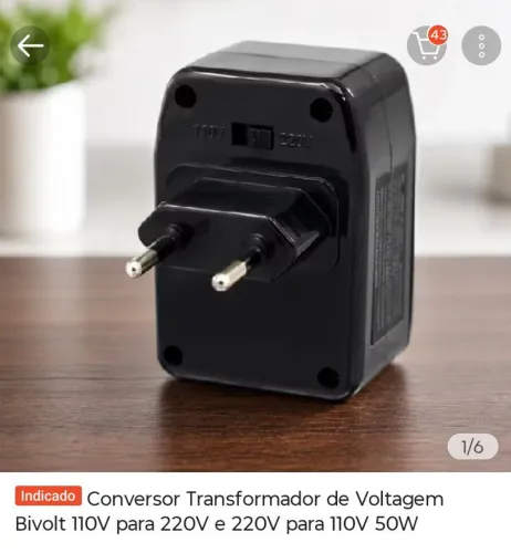 Vendo conversor transformador 