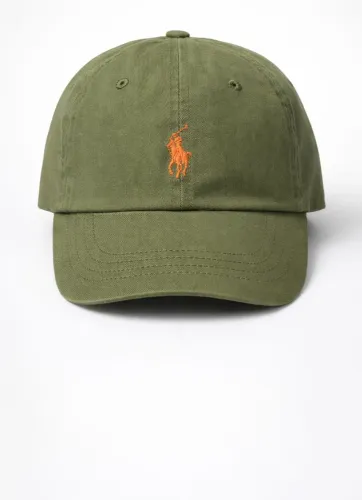 Boné Polo Ralph Lauren Original Verde Militar - Pouquíssimo Uso