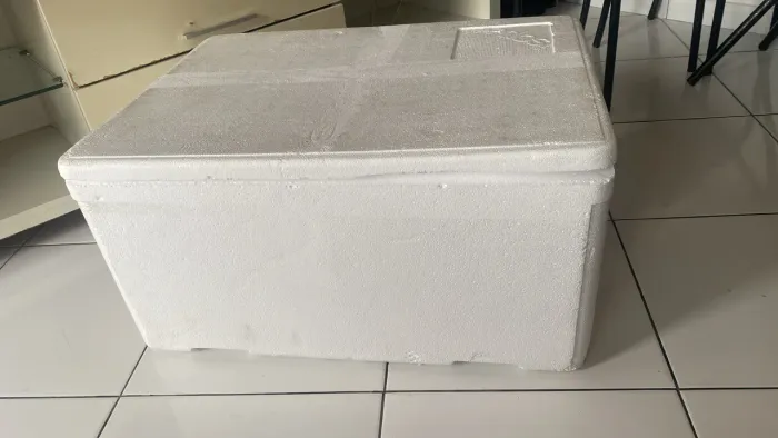Caixa de isopor