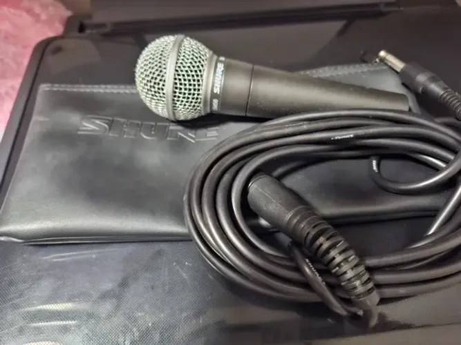 Microfone Shure Sm Sm58-lc Dinâmico Cardioide