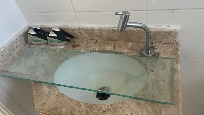 Prateleira vidro resistente