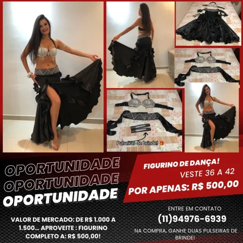 Figurino de dança lindo! 