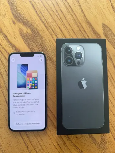 iPhone IPhone 13 Pro 128GB com 02 fones com fio Apple Original de brinde