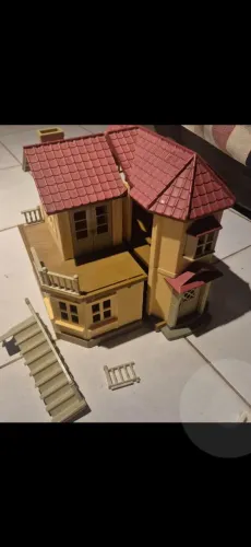 Sylvanian family _ casa de luzes