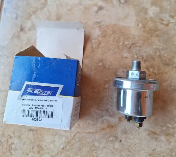 Cebolão pressão oleo 0 a 10 bar