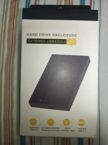 OkCase HD SSD USB externo 3.0/3.1 Alta velocidade 2.5" sata