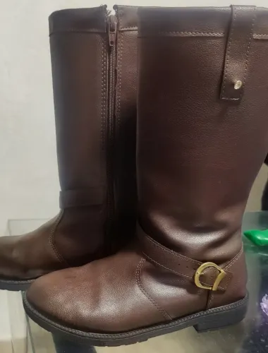 Bota Infantil Menina juvenil tamanho 33 preço de desapego