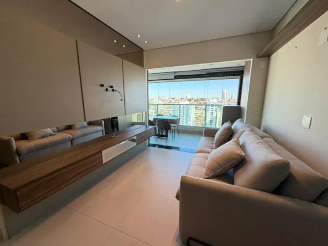 Apartamento com 1 dormitório para alugar, 55 m² por R$ 5.936/mês - Avenida Regente Feijó,