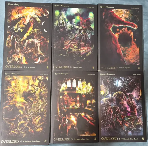 Coleção Overlord | Light Novel | Vols. 01-06