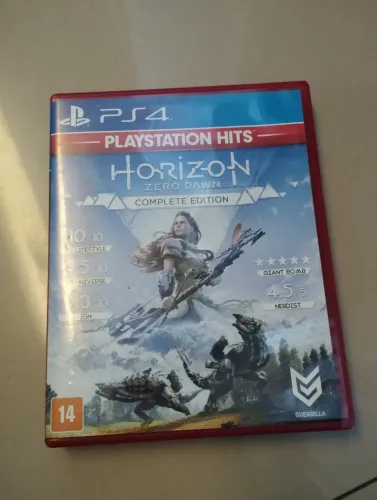 Horizon Zero Dawn Complete Edition ? PS4 ? Mídia Física (Usado) ? Impecável