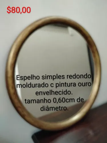 Espelho de parede anos 90
