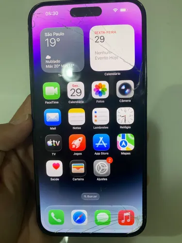 iPhone 14 Pro Max de 256GB preto importado 
