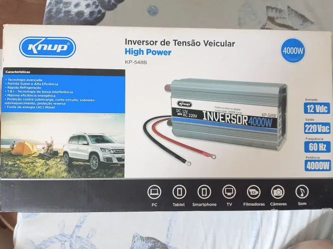 Inversor 4000W Knup novo