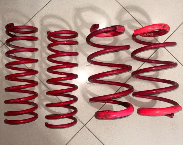 Molas esportivas Red Coil gol g5, voyage g5,g6 , saveiro g5 e g6