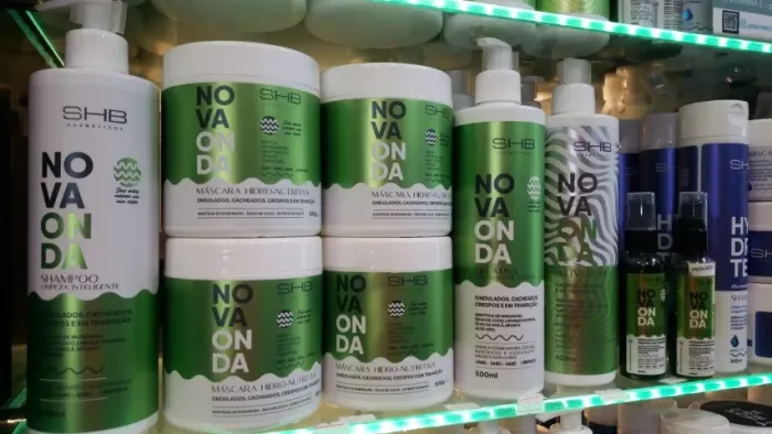 Kit tratamento para cabelos cacheados