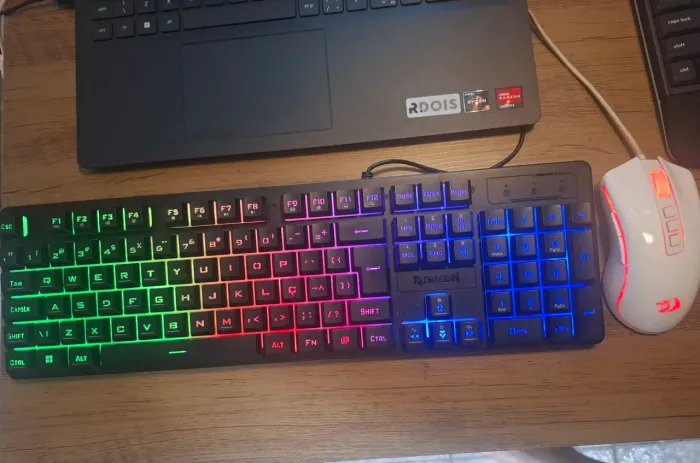 Teclado e mouse com fio RedDragon