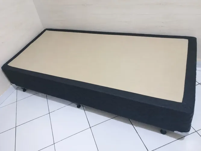 Base cama box solteiro