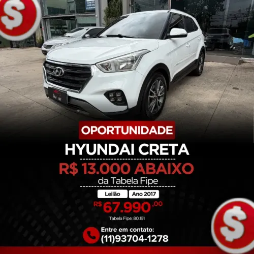 Hyundai Creta Pulse 1.6 16V Flex Aut. 2017