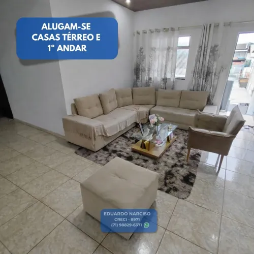 ALUGA-SE CASA 4 QUARTOS NA ESTRADA VELHA AERO