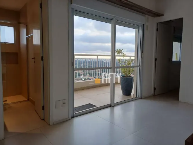 Cobertura com 1 dormitório para alugar, 94 m² por R$ 7.585,00/mês - Campo Belo - São Paulo