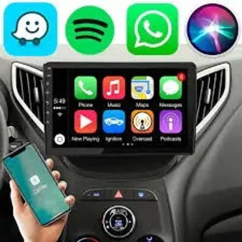 Central Multimidia Android 4gb/64gb Hb20 2012 a 2019 Apple Carplay Android Auto Sem fio