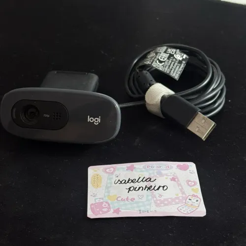webcam logitech c270 hd com microfone