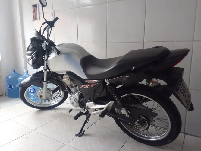 Moto honda start prata nova com nota fiscal