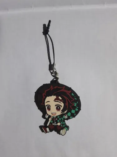 Chaveiro Tanjiro Kamado Demon Slayer Kimetsu no Yaiba original do Japão 