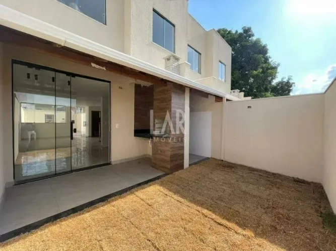 Casa Geminada à venda, 3 quartos, 1 suíte, 2 vagas, Santa Branca - Belo Horizonte/MG