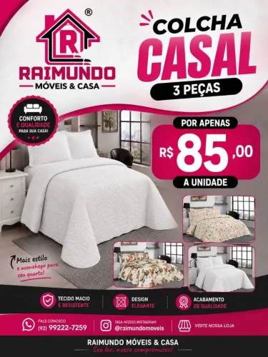 Colchas de casal e solteiro