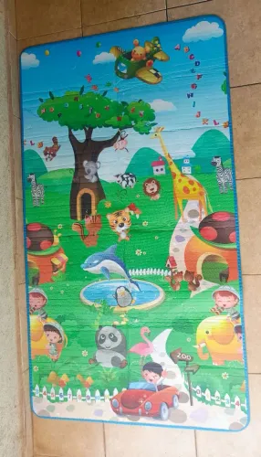 Tapete de atividade infantil 1,20 largura 1,80 comprimento
