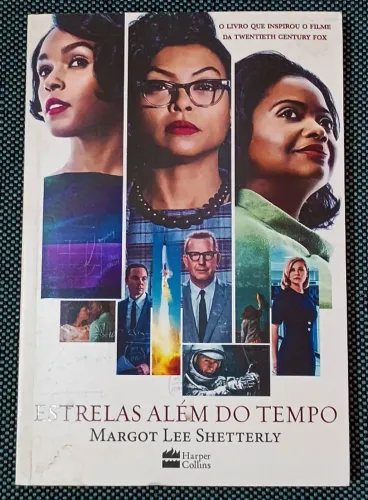 Livro fisico Estrelas Além do Tempo de Margot Lee Shetterly Usado ótimo estado