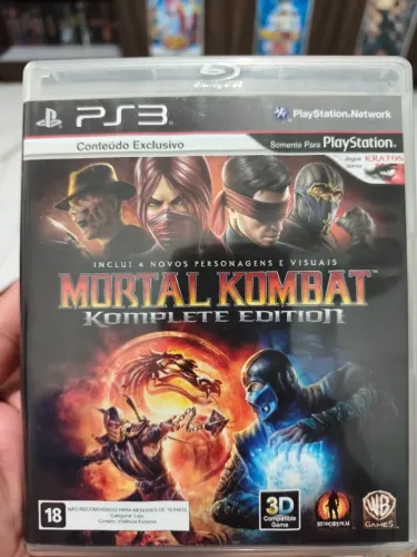 PS3 Game: Mortal Kombat Komplete Edition (Mídia Física Original)