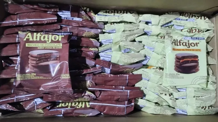 CAIXA COM 50 ALFAJOR