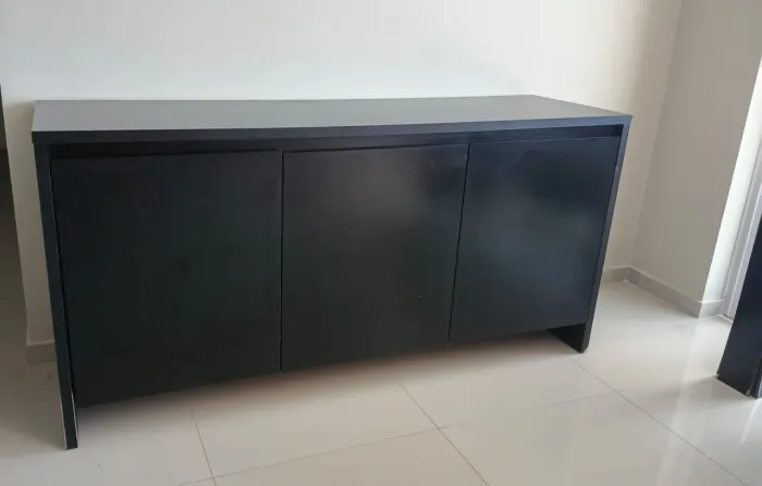 Buffet Preto Fosco Moderno 