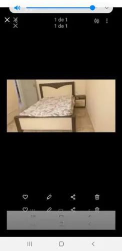 Cama casal sem colchao ve em praia linda calor 190