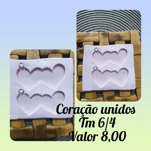 Molde coração