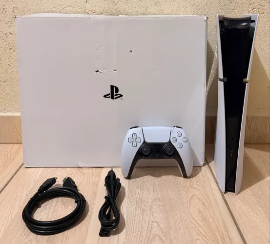 PlayStation 5 slim 1TB completo impecável zero
